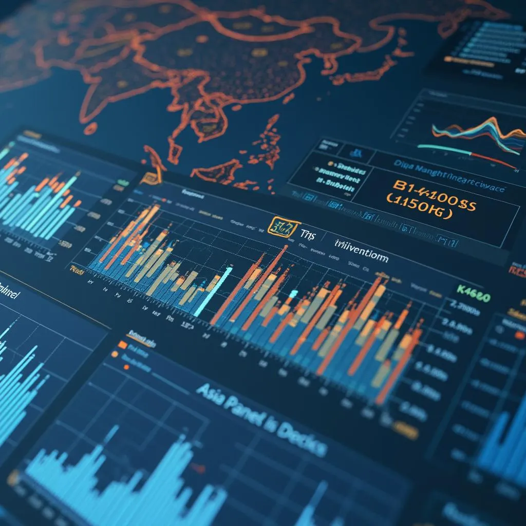 Data analytics dashboard for market research